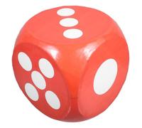 Abaodam Dados de Espuma Gigantes Enseñanza Dados de Color Rojo Educativos Fiestas y Actividades Interactivas