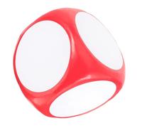 Abaodam Datos Gigantes de Espuma DIY Dados Educativos Rojos de Dados para Manualidades y Clase para Actividades Recreativas y Enseñanza