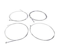 Abaodam de Cuerdas Zhongruan y Alta Resistencia de Acero y Plata Juego de 4 Piezas Diseño Ergonómico para Instrumentos Tradicionales
