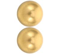 Abaodam de Latón para Bebedero de Pájaros 2 Piezas Esfera de Cobre de 2 CM sin Limpiador Natural para Agua de Estanques y Bebederos Exteriores Accesorio Sostenible para Jardín