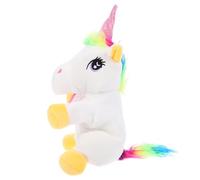 Abaodam de Mano Unicornio de Peluche Suave para Juguete Educativo para Estimula la Imaginación y Habilidades Lingüísticas