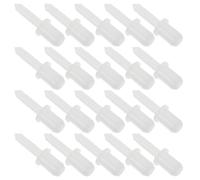 Abaodam de Pasadores de Reparación Prácticos y Fáciles de Usar 60 Piezas para Persianas de Plástico Blanco para Persianas y Muebles en Uso Personal o Profesional