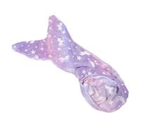 Abaodam de Sirena para Niñas con Diseño de Unicornio de Peluche Brillante Bolsa de Dormir Portátil para Pequeños Suave y Cálida para y Hogar