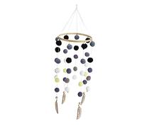 Abaodam Decoración De Carillón De Viento Adorable Colgante De Bola De Pelo Para Pared Como Adorno De Pared Colgante Para Sala De Estar Decoración De Para Tienda y Hogar