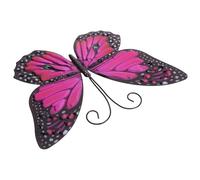 Abaodam Decoración De Pared De De Hierro Arte De Pared De Colgante Hogar Dicho Paredes Pared Del Jardín De Muro Adornos Mural Planchar Púrpura