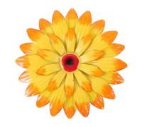 Abaodam Decoración De Pared De Girasol De Hierro Colgante De Pared Flores Arte Hogar Decoración De Patio Al Aire Flores Para Sala De Estar