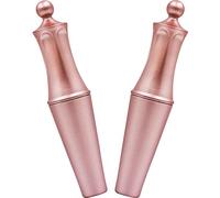 Abaodam Delineador de ojos líquido negro magnético 2 piezas 4 ml con pigmento y óxido de titanio para aplicación sencilla en mujeres y niñas
