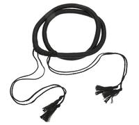 Abaodam Diadema Turbante Árabe para Hombre Pañuelo Shemagh Negro 56 Cm Ajustable Accesorio Tradicional para Cubrir Cabeza en Arabia Saudita y Dubái
