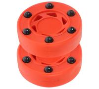 Abaodam Discos de Hockey sobre Ruedas para Práctica y Entrenamiento, 2 Unidades Alta Dureza y Buena Resiliencia, Ideales para