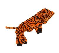 Abaodam Disfraz cálido para Perros medianos con Capucha Traje Engrosado de Tigre para otoño e Invierno Ropa Divertida y cómoda para Mascotas Chaqueta Suave para Cachorros Adecuada