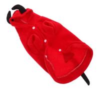 Abaodam Disfraz de Demonio Transformado para Perros Ropa de Fiesta Abrigada para Mascotas Disfraz Tridimensional para Halloween y Eventos de Perros Pequeños