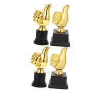 Abaodam Divertido para Niños 4piezas de Plástico Mini Gran Premio de Motivación Accesorios de Competición para Fiestas Infantiles