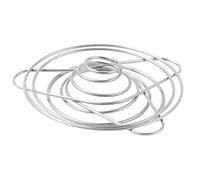 Abaodam Embudo para Café de Acero Inoxidable Plata, Filtro Manual para Goteo Fácil de Limpiar, Accesorio Portátil para Preparar Café en Exteriores y Camping