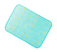 Abaodam Enfriadora Lavable para Mascotas Alfombrilla Térmica de Verano para Perros y Gatos Material Silky para Interior y Exterior Color Frutas Azules