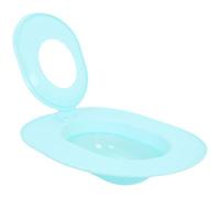Abaodam Entrenador de Inodoro para Gatos con Modo de Entrenamiento Gradual y Material PP para Uso en Interiores, Asiento para Orinal Que Evita Dispersión de Arena