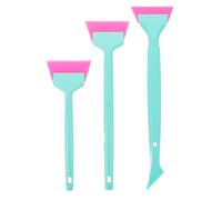 Abaodam Escurridor Limpiaparabrisas para Coche 3 Piezas, Raspador de Ventanas Triangular para Limpieza de Espejos Retrovisores, Herramienta Limpiadora de Parabrisas y Vidrios,