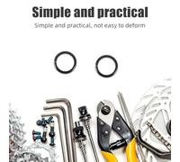 Abaodam Espaciadores Cónicos para Horquilla de Bicicleta 15 Pulgadas Kit de 4 Piezas de Aleación Ligera Apertura para Base de Dirección Compatible Bicicletas de Montaña y Carretera