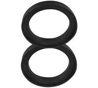 Abaodam Espaciadores de Altavoz de Coche de 3,5 Pulgadas, Anillo Espaciador de Plástico Sólido para Soporte de Altavoces, Par de Cojines de Base para Instalación Segura y Reducción