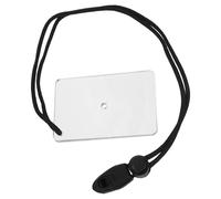 Abaodam Espejo de Supervivencia Acrílico Resistente, Compacto y Portátil, Espejo de Señal Reflectante para Camping, Senderismo y Emergencias al Aire Libre, Herramienta de Rescate Eficaz