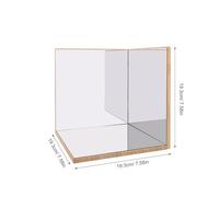 Abaodam Espejo Montessori Infantil de Exploración Sensorial y Cognitiva, Espejo de Reflexión Angular Seguro para Guardería, Juguete Educativo para Aula y Actividades Stem Preescolares