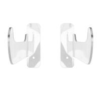 Abaodam Estantes para Esterillas de Yoga Montaje en Pared, Soporte Transparente para Gimnasio en Casa, Almacenamiento Compacto para Colchonetas de Yoga y Accesorios