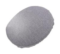 Abaodam Estera De Esponja para El Hogar Al Aire Compacto Cojín De Asiento para La Silla Taburete De Camping Plegable Silla De Campamento Almohadilla Patio Grey Lino De Imitación
