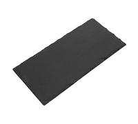 Abaodam Estera de Pizarra Roca alimentación Reptil pequeño tazón de Lámina Cuenco de Comida de Piedra Plato de Comida Decorativo Cuenca de Descanso Grey