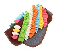 Abaodam Esterilla de Alimentación Lenta para Mascotas Juguete Interactivo para Gatos Almohadilla de Entrenamiento Lavable para Perros Tapete para Cachorros Estimula el Sentido del Olfato M