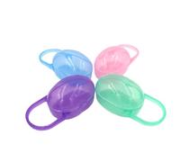 Abaodam Estuche Portátil Para Chupetes De Ñiño De 4 Piezas, Caja Para Chupetes Pp, Protección Contra Polvo y Suciedad, Fácil De Limpiar, Adecuado Para Uso Casa y Viaje