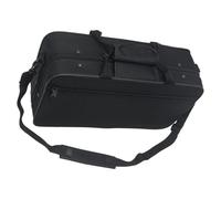 Abaodam Estuche Portátil para Clarinete Bemol Negro Bolsa Acolchada Ligera Correa Hombro Resistente a Golpes y Humedad para Transporte y Protección en Interpretación