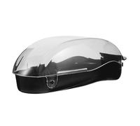 Abaodam Estuche Transparente para Gafas de Snorkel y Natación, Caja Rígida de PP Resistente al Agua, Tamaño Compacto con Sistema Push-Pull, Protección contra Polvo y Arañazos para Uso