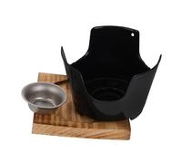 Abaodam Estufa de Alcohol Portátil con Base Estable para Acampada y Senderismo Hornillo Compacto de Cocina Japonesa para Picnic y Actividades
