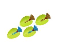 Abaodam Extensión de Grifo de Baño para Niños, 4 Piezas, Verde, Tpe y Plástico, Ayuda a Acercar el Agua y Fomenta Hábitos de Lavado Color Aleatorio