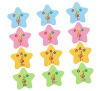 Abaodam Fichas de Recompensa de Plástico para Niños 40 Piezas Estrellas Gestión del Comportamiento Motivación Escolar Interacción para Aulas
