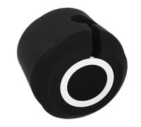 Abaodam Filtro Antipop para Micrófono Condensador Pequeño, Cubierta de Aislamiento Acústico Portátil de Esponja, Filtro Antiviento para Grabación, Transmisión y Karaoke, Reducción Eficaz