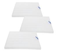 Abaodam Filtros Colectores de Polvo de Uñas Aplicables de 3 Piezas, Diseño Reemplazable en Material Compuesto Pp y Papel Filtro Ped para Aspiradoras de Manicura en Casa o Salón