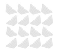 Abaodam Filtros de Papel para Café Espresso, Paquete de 50 Unidades, Tamaño Pequeño, Color Blanco, Filtro Desechable en Forma de Taza para Método de Goteo Manual, Apto para Uso Doméstico