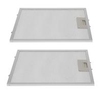 Abaodam Filtros Mepamsa para Campana Extractora de Cocina, 2 Unidades de Filtro de Grasa Metálico de Aluminio Instalación Fácil para Ventilación Doméstica