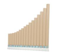 Abaodam Flauta de Pan en Tecla C para Estudiantes y Niños, Fabricada en Resina Abs Bien Pulida Olor, Adecuado para Educación Musical y Aprendizaje Fácil