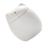 Abaodam Frasco Cerámico Forma de Gato para Almacenamiento de y Condimentos Contenedor de Decorativo para Casa Diseño Compacto y Sellado para Mantener