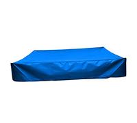 Abaodam Funda para Arenero Cuadrada Azul Protectora para Bañera Pequeña Infantil Resistente y Plegable para Patio Jardín