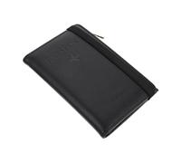 Abaodam Funda para Pasaporte de Viaje Ligera y Protectora de PU Bloqueo RFID y Varios Compartimentos para Tarjetas y Documentos