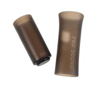 Abaodam Funda Protectora Antideslizante de Silicona para Micrófono Inalámbrico de Mano, Cubierta Flexible Negra, Accesorio para Karaoke y Presentaciones en Casa o Ktv