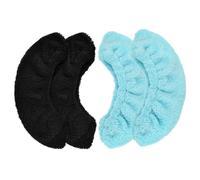 Abaodam Fundas Elásticas de Poliéster para Cuchillas de Patines de Hielo, Cómodas al Tacto y Que Prolongan el Afilado, Ideales para Patinaje sobre Hielo, Paquete de 2 Pares