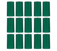 Abaodam Fundas para Botellas Retráctiles 100 Cápsulas Termorretráctiles de Plástico Verde 30X60Mm para Conservación y Resellado de Vino