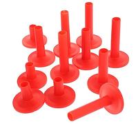 Abaodam Fundas Para Platillos De Batería 12pcs Con Base Protectoras De Plástico Para Batería