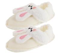 Abaodam Fundas para Zuecos Forro de Felpa de Zuecos de Piel Sintética para Invierno Forros Extraíbles y Cálidos para Uso Casa