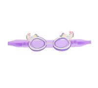 Abaodam Gafas de Natación Diseño de Unicornio, Antivaho, Correas Ajustables, Protección Uv, Color Rosa, Ideales para Piscina, Entrenamiento y Actividades Acuáticas Infantiles