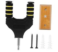 Abaodam Gancho de Guitarra de Pared Negro Colgador de Pared para Guitarra Eléctrica Ukelele para Sala de Ensayo Estudio Sala de Música