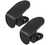 Abaodam Gancho para Maletero Delantero de Coche 1 Par, Organizador para Bolsas de Compras, Accesorios Abs y Acero, Compacto y Funcional para Interior de Automóvil, Ahorro de Espacio